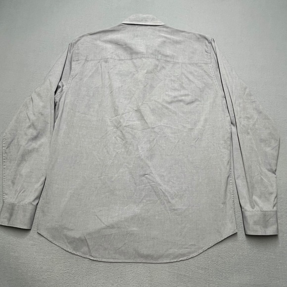 Buck‎ Mason Men Long Sleeve Shirt Oxford Twill Chambray Button Field Pocket XXL - Picture 4 of 10